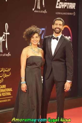 احمد مجدي و زوجته