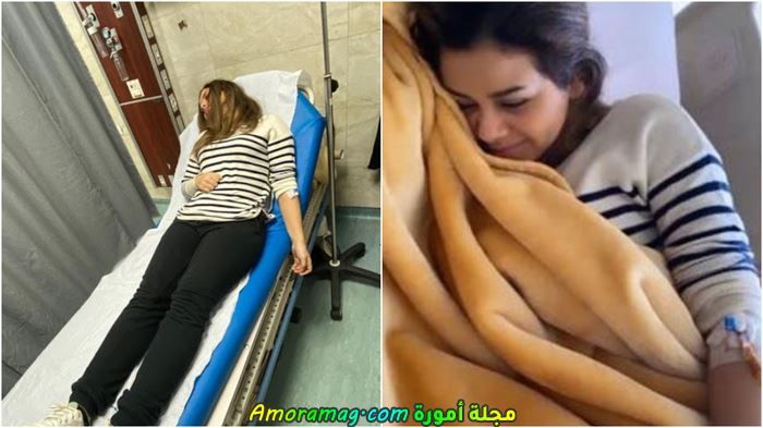 منة عرفة في المستشفى